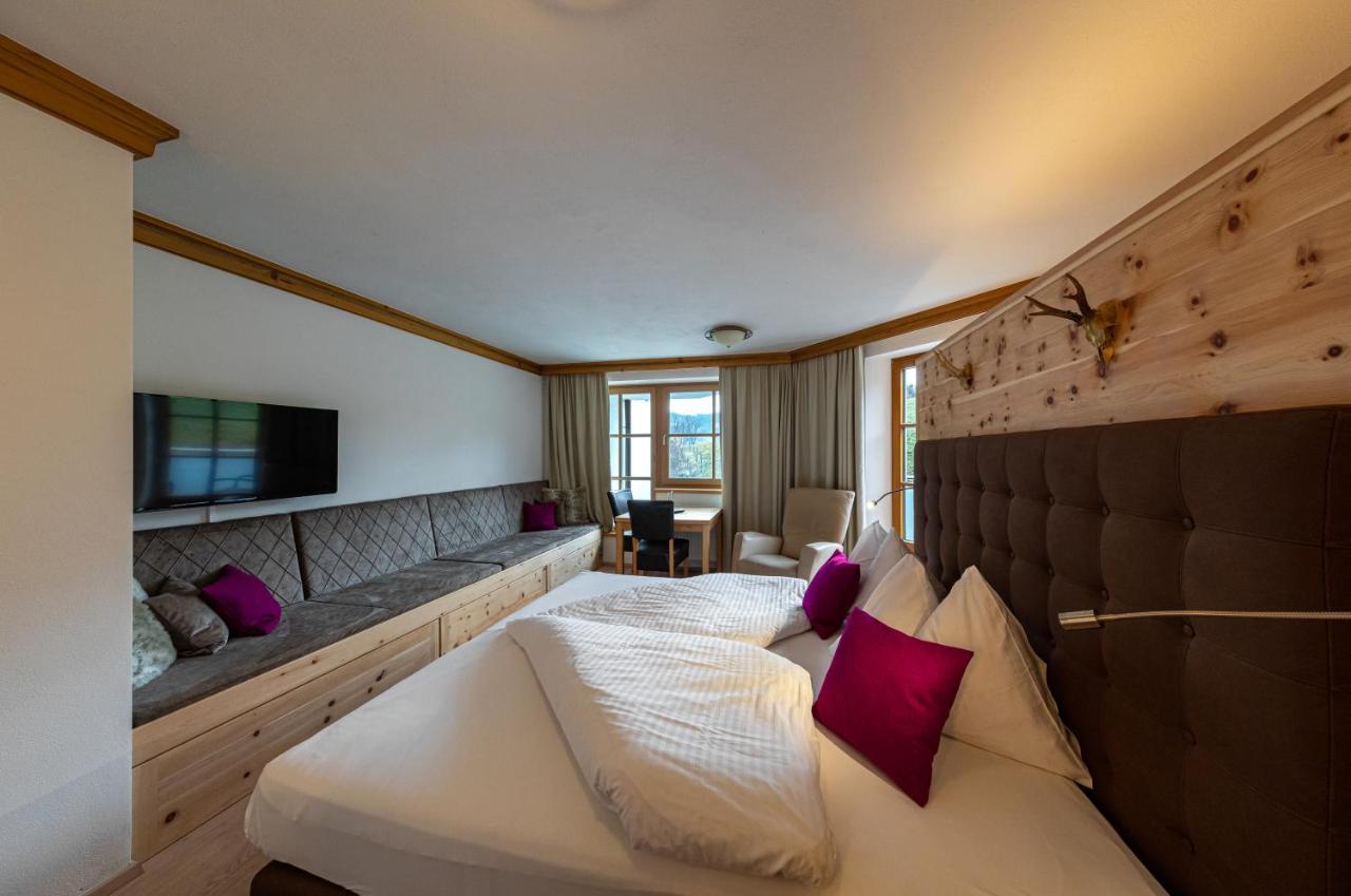 Hotel Und Alpen Apartments Mit Sauna - Buerglhoeh Бишофсхофен Экстерьер фото