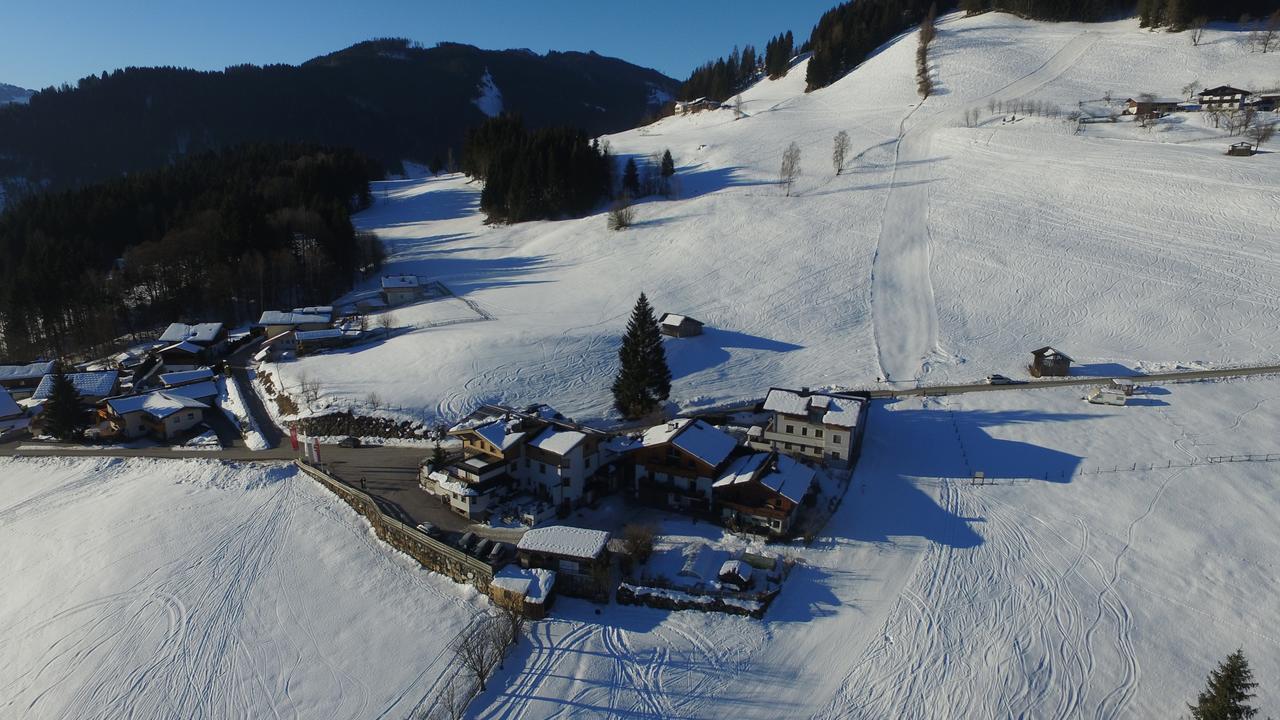 Hotel Und Alpen Apartments Mit Sauna - Buerglhoeh Бишофсхофен Экстерьер фото